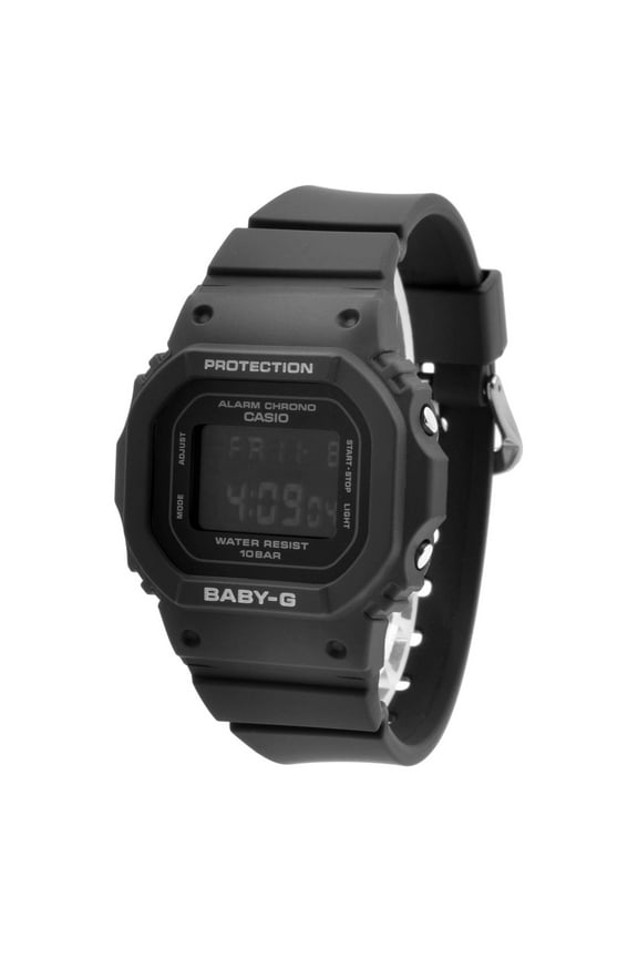 BGD565-1 Women's Baby-G Chrono Black Strap Digital Watch