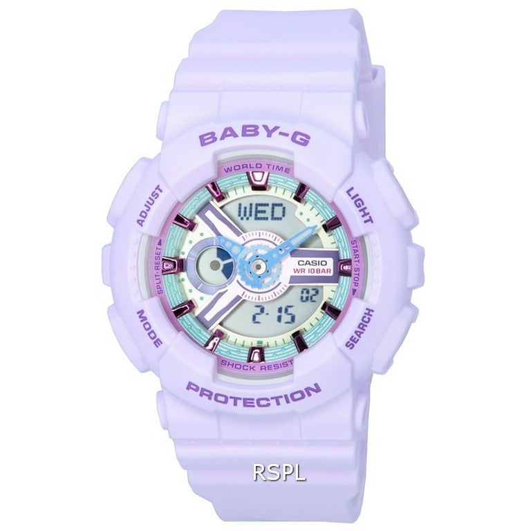 Casio Baby-G Analog Digital Pastel Meets Metallic Quartz BA