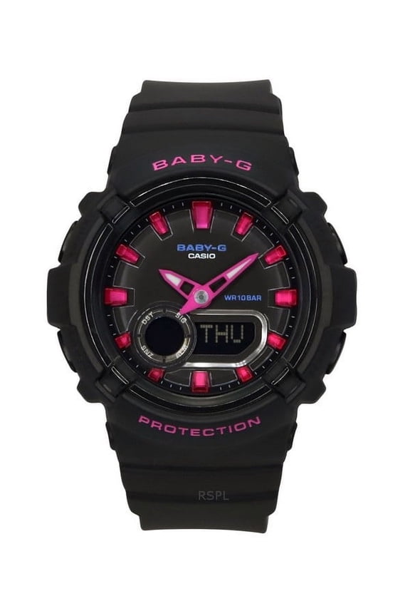 Baby-G Analog Digital Resin Strap Black Dial Quartz BGA-280DN-1A 100M Women's Watch