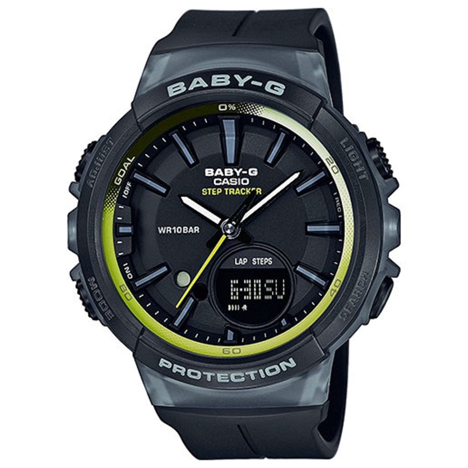 CASIO Watch outlets Baby-G Baby G for running - STEP TRACKER BGS-100-1A