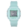 thumbnail image 1 of Casio Baby-G Digital Resin Strap Mint Green Dial Quartz BGD-10-3 100M Women's Watch, 1 of 1