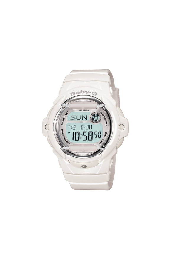 Baby-G White Digital Watch BG169R-7AM