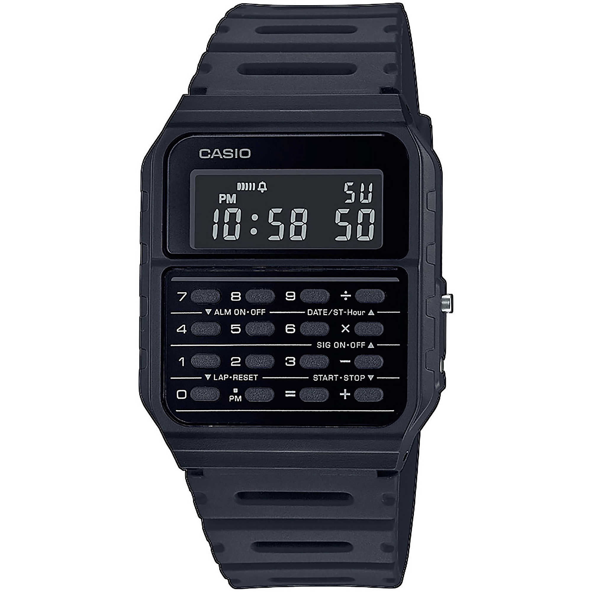 Casio Men's Digital Watch CA53WF-1B, Calculator, Water Resistant