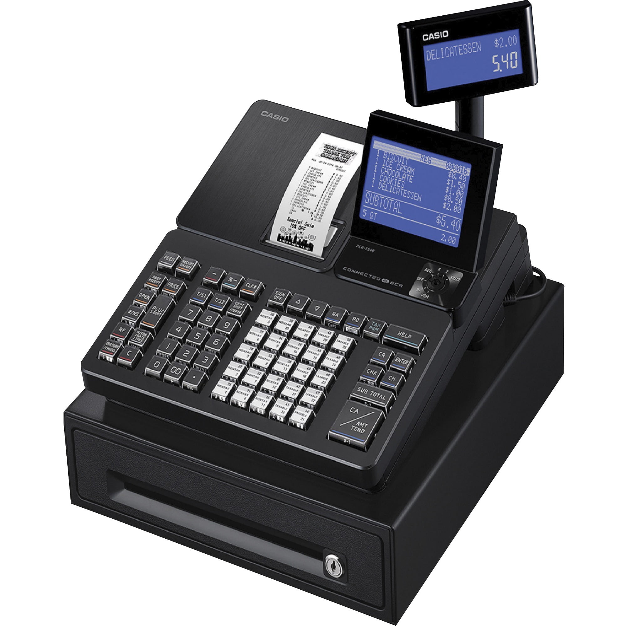 Casio bluetooth cash register sales