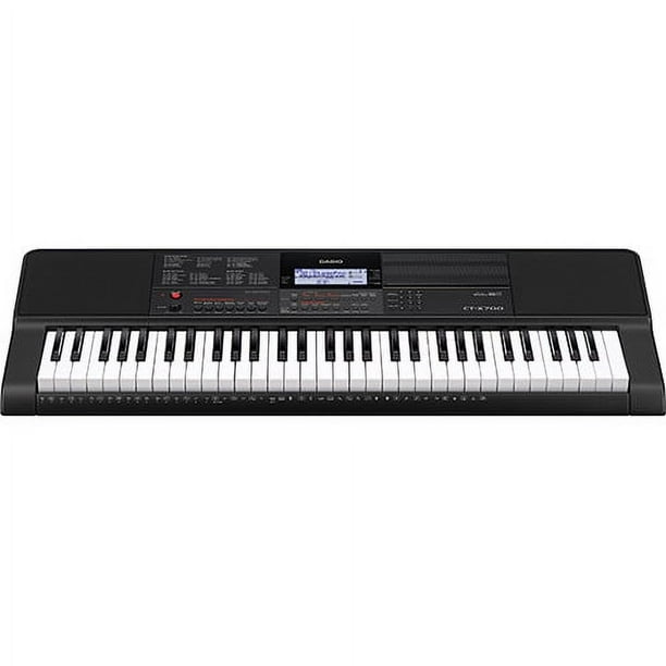 CASIO CT-X700 電子キーボード / 電子ピアノ 61鍵盤 Casio CT-X700 Portable Keyboard, 61-Key Touch Sensitive, Power