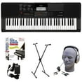 thumbnail image 1 of Casio CT-X700 EDP Educational Keyboard Pack with Power Supply, Stand, Headphones, USB Cable, and Instructional Software, 1 of 7
