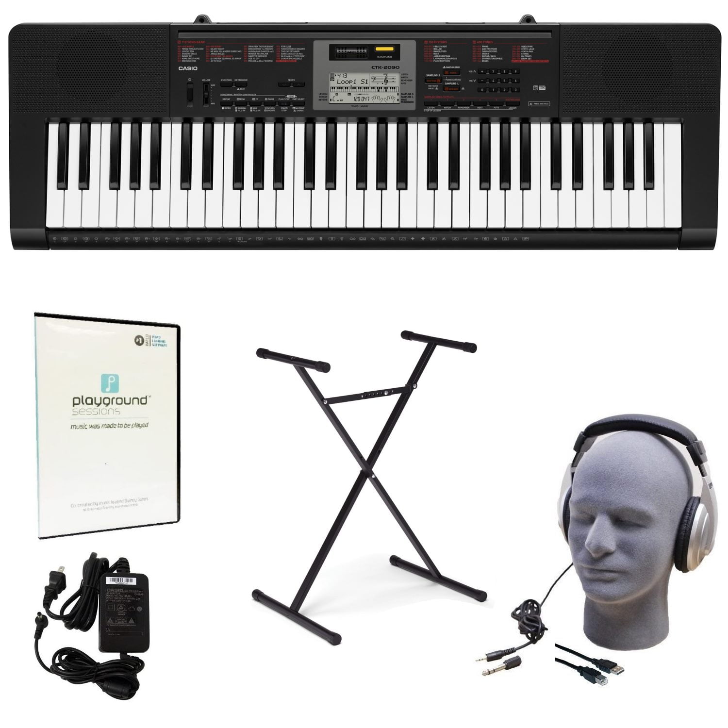 Casio keyboard learn hotsell to play