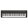 thumbnail image 1 of Casio CTS1 61-Key Portable Electronic Keyboard, Compact, Black, 1 of 8