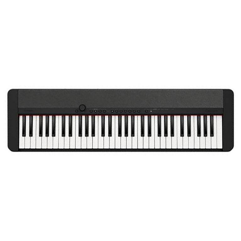 Casio CTS1 61-Key Portable Electronic Keyboard, Compact, Black