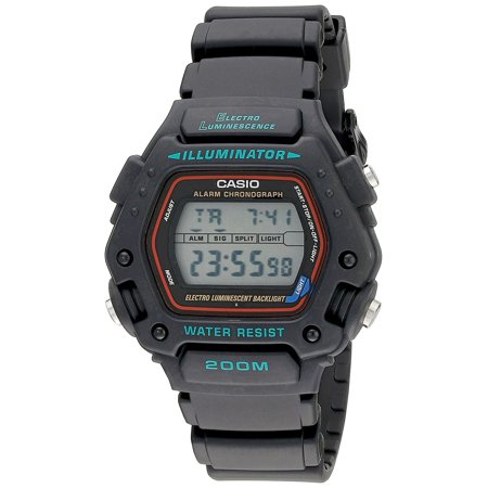 Casio Classic Digital Watch 100M Backlight w/Afterglow and Alarm