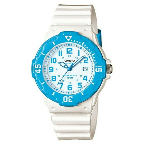 Casio Analog White Dial LRW-200H-2BVDF LRW200H-2BVDF Women's Watch
