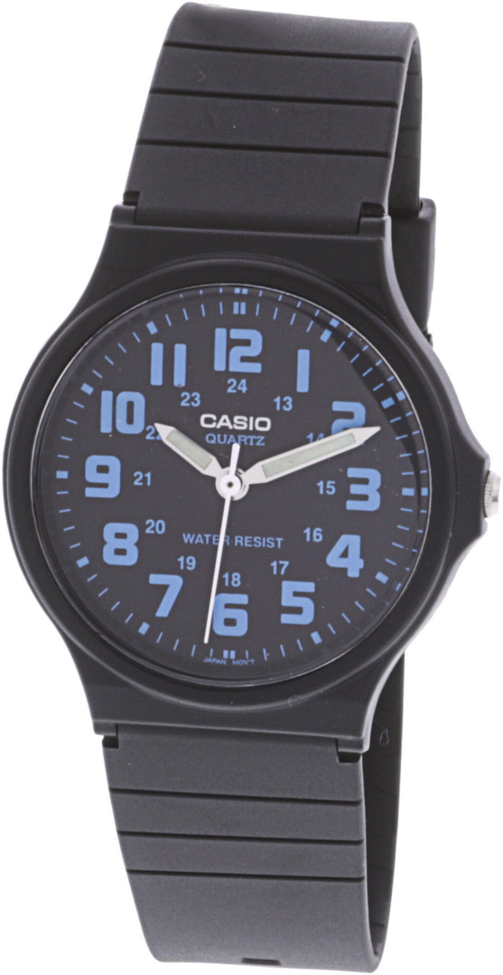 Casio Classic MQ71 2B Black Resin Japanese Quartz Fashion Watch
