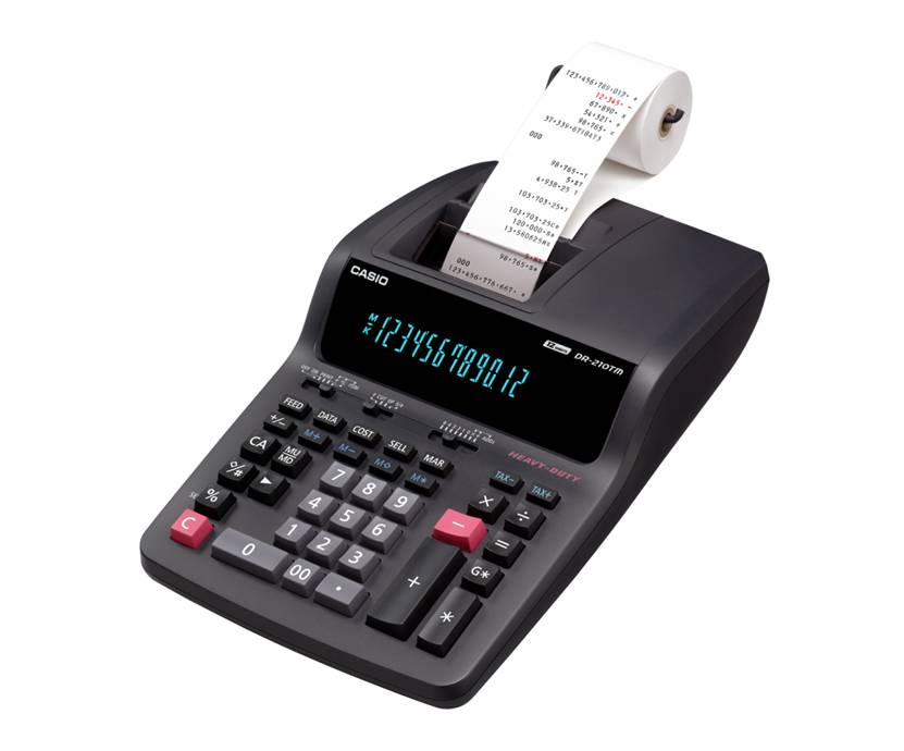 Casio DR-210TM Printing Calculator - image 1 of 4