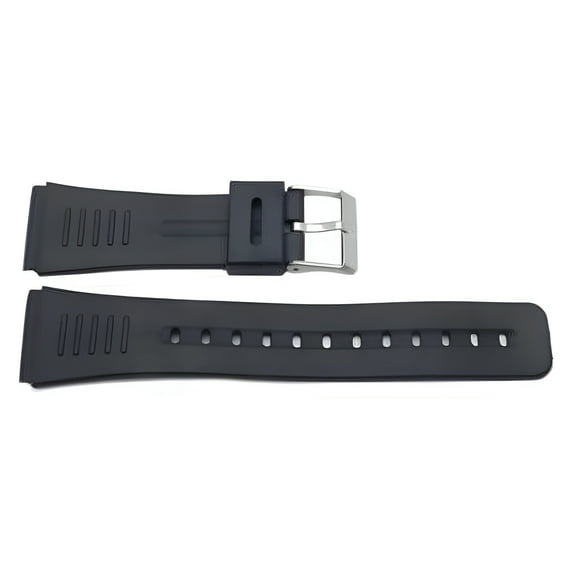 Casio Databank Replacement Watch Band 22mm Black Resin