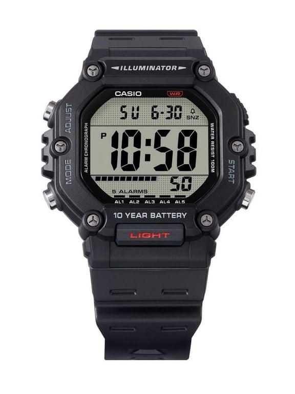 Digital Resin Strap Quartz AE-1600H-1AV 100M Men's Watch