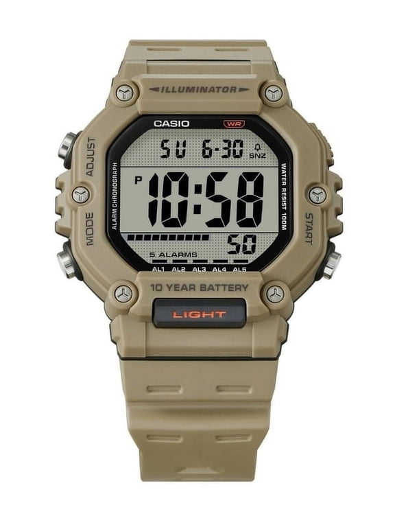 Digital Resin Strap Quartz AE-1600H-5AV 100M Men's Watch