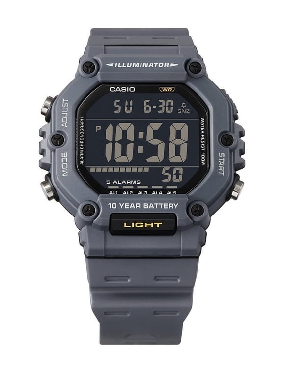 Digital Resin Strap Quartz AE-1600H-8BV 100M Men's Watch