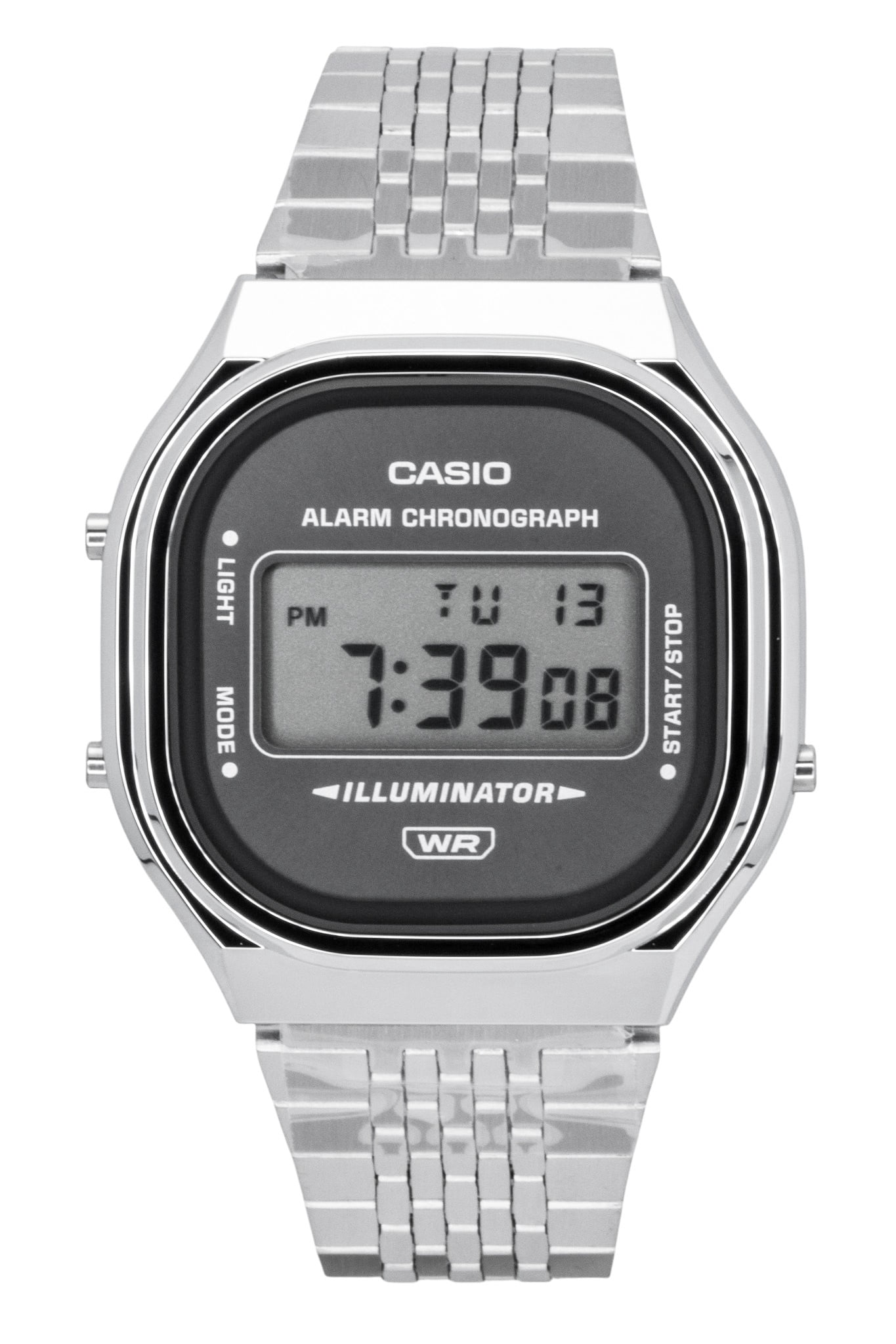 Casio Digital Stainless Steel Quartz A140WE-8A Unisex Watch - Walmart.com
