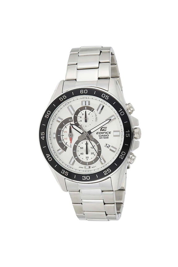 EFV550D-7A Men's Edifice Chronograph Silver Bracelet Watch
