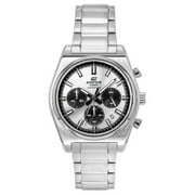 Casio Edifice Analog Chronograph Stainless Steel Silver Dial Quartz EFB-730D-7AV 100M Mens Watch