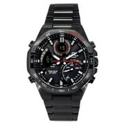 Casio Edifice Analog Digital Mobile Link Black Dial Tough Solar ECB-950DC-1A 100M Mens Watch