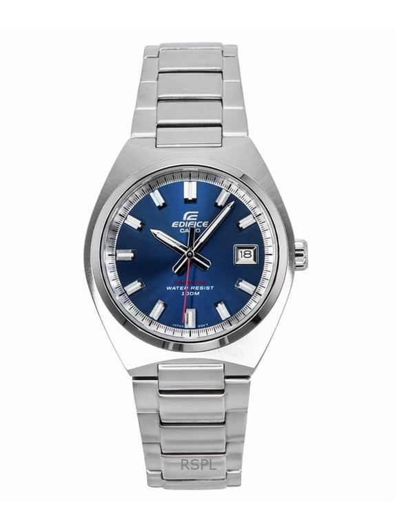Edifice Analog Stainless Steel Blue Dial Quartz EFB-109D-2AV 100M Men's Watch
