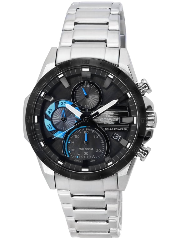Edifice Chronograph Analog Solar Powered EQS-940DB-1B EQS940DB-1B 100M Men's Watch