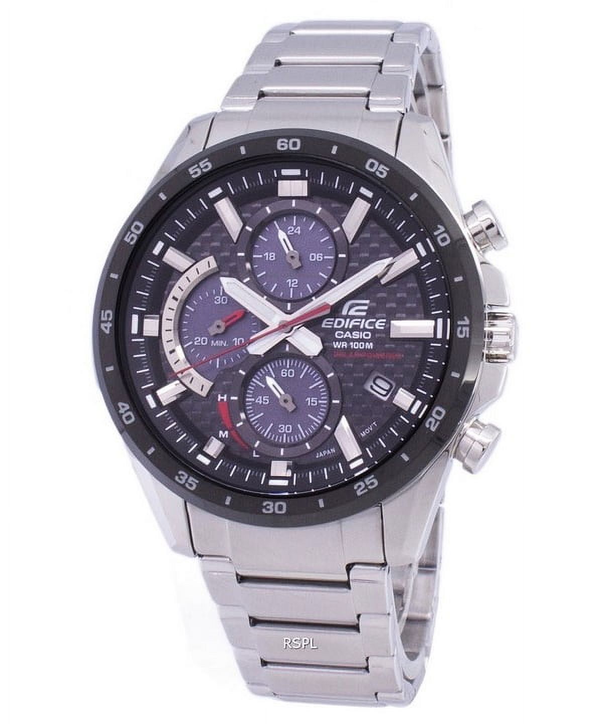 Casio Edifice Chronograph Quartz EQS900DB-1AV EQS-900DB-1AV Men's Watch