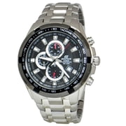 Casio Edifice Mens Chronograph Black Dial Stainless Steel Watch EF-539D-1A