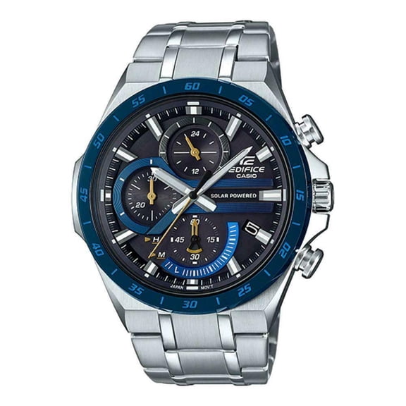 Casio Edifice EQS-920DB-2AV Solar Powered Chronograph Men's Watch