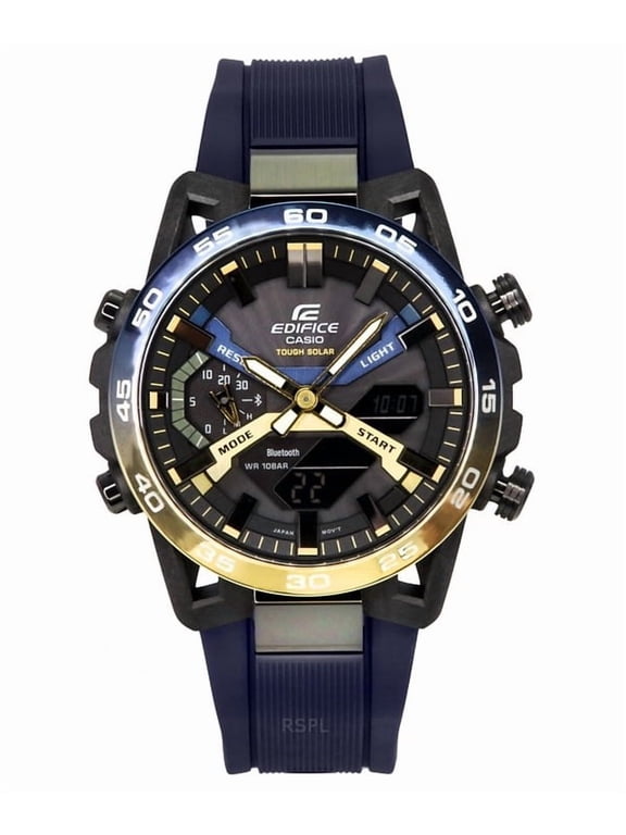 Edifice Sospensione Nighttime Drive Analog Digital Smartphone Link Tough Solar ECB-2000NP-1A 100M Men's Watch