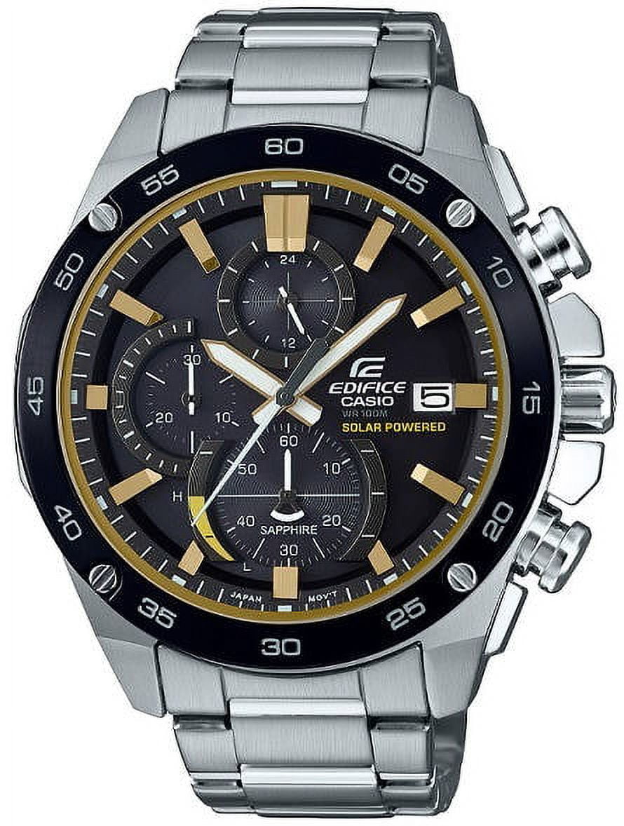 Casio Men's Edifice Solar Power Chronograph Watch EFSS500DB-1BV