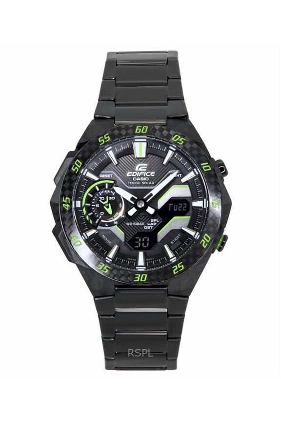 Edifice Windflow Analog Digital Smartphone Link Black Dial Tough Solar ECB-2200RC-1A3 100M Men's Watch