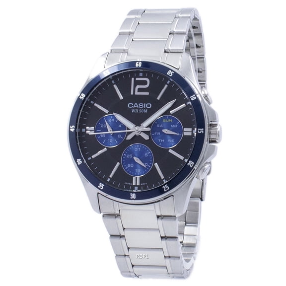 Casio Enticer Analog Quartz MTP-1374D-2AV MTP1374D-2AV Men's Watch