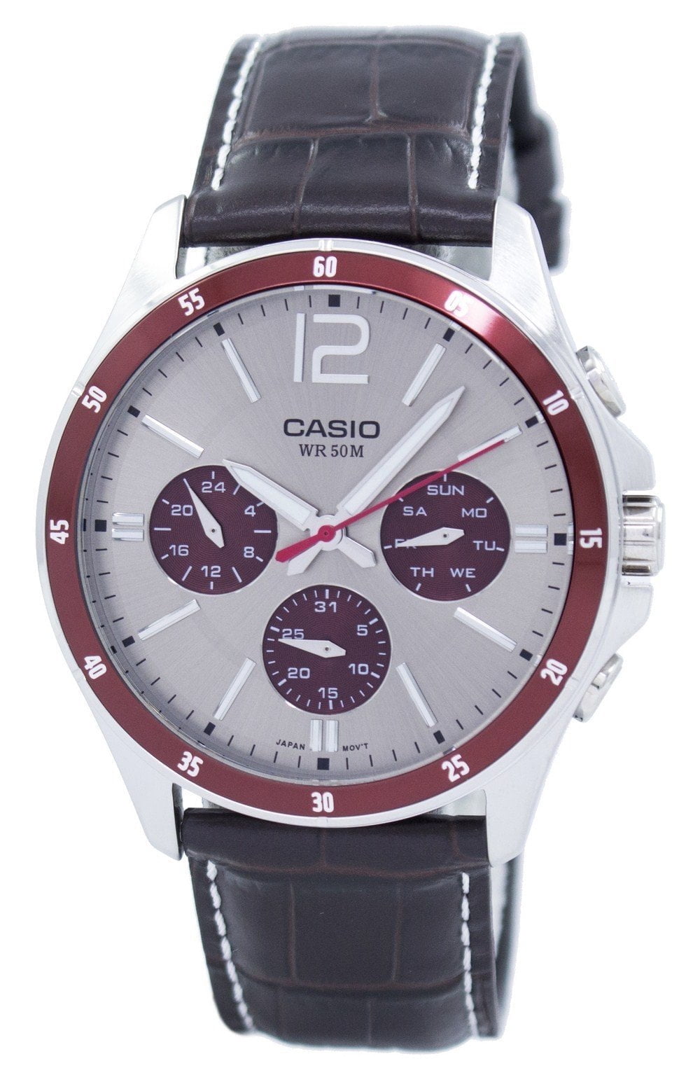 Casio Enticer Analog Quartz MTP-1374L-7A1VDF MTP1374L-7A1VDF Mens Watch ...