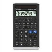 Casio FX-260 Solar II Scientific Calculator, 10-Digit LCD, Black, 2 Count, Bundle of 2 Pack