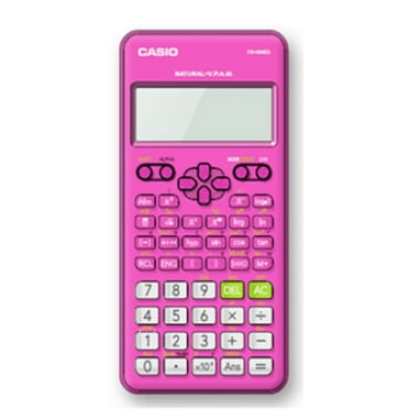 Casio FX-300ESPLUS2-PK Scientific Calculator, Natural Textbook Display, Pink