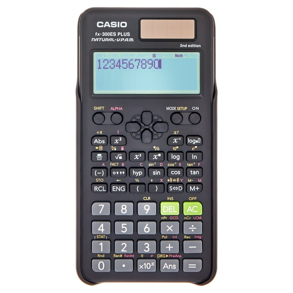 Casio FX-300ESPLUS2 Scientific Calculator for High School and College, Black