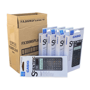 Casio FX-300MSPLUS2 Black Scientific Calculator 5 Pack