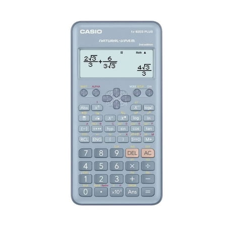 Casio FX-82ES Plus Blue 2nd Gen Non-Programmable Scientific Calculator