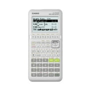 Casio FX-9750Glll-WE Graphing Calculator, Natural Textbook Display, White