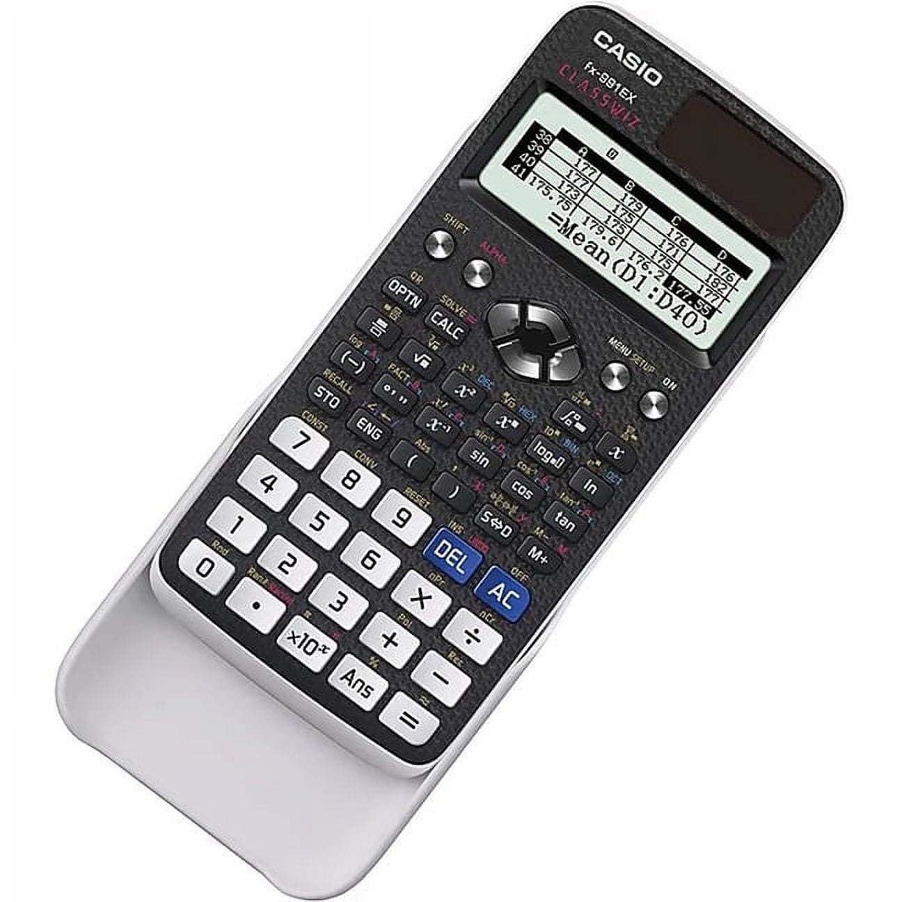 fx-991EX, ClassWiz, Non programmable, scientific calculator