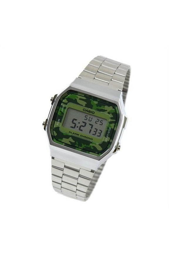 Fashion Watch Vintage Silver Unisex A168wec-3d