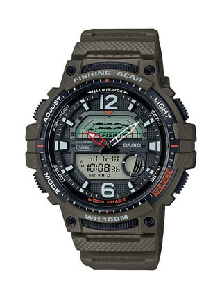  Casio Classic Green Watch AE1200WHB-3B : Clothing, Shoes &  Jewelry