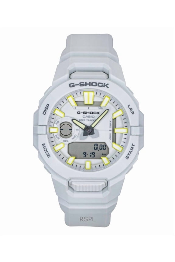 G-Shock G-Squad Analog Digital Smartphone Link Resin Strap White Dial Quartz GBA-950-7A 200M Men's Watch