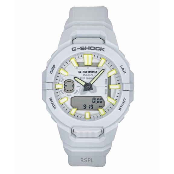 Casio G-Shock G-Squad Analog Digital Smartphone Link Resin Strap White Dial Quartz GBA-950-7A 200M Men's Watch