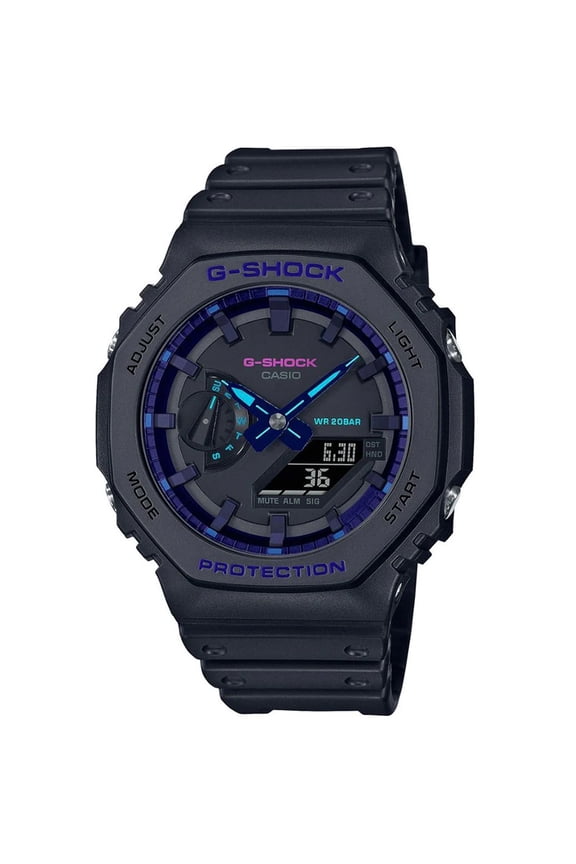 Men's G-Shock GA-2100 Series Black Dial Watch - GA2100VB-1A