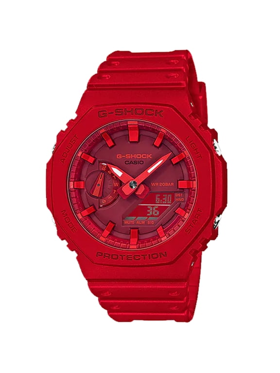Casio Men's G-Shock Red Dial Watch - GA2100-4A