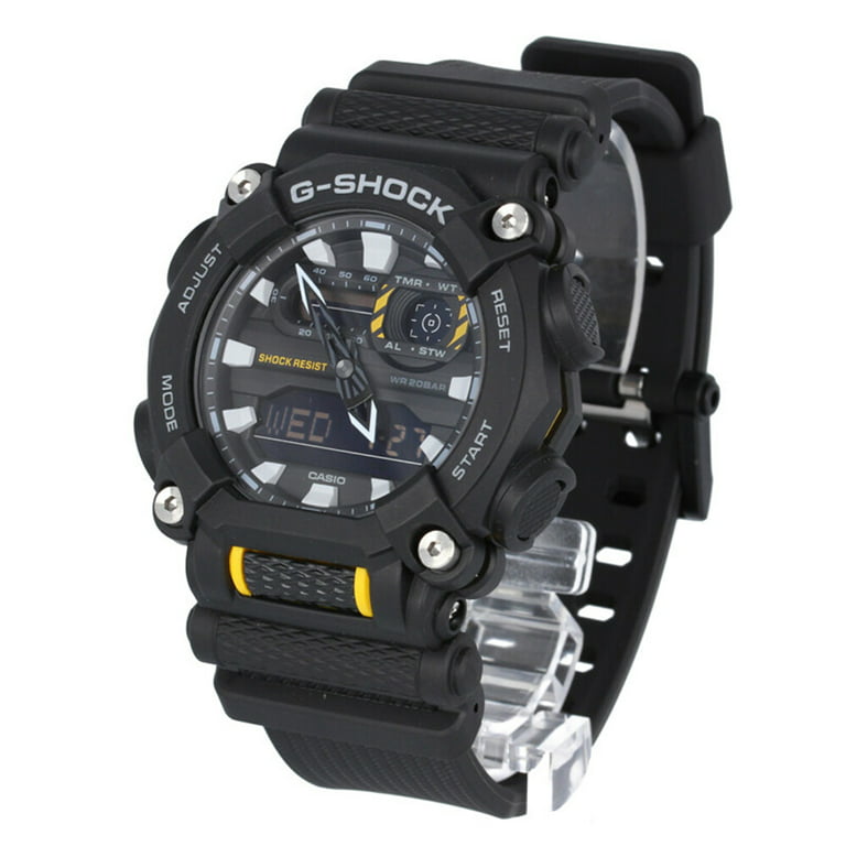 Casio G-Shock Ana-Digi Quartz 7-Yr Battery 200m Black Resin Watch