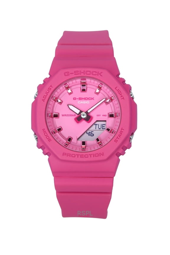 G-Shock Analog Digital Bio-Based Resin Pink Dial Quartz GMA-P2100PP-4A 200M Women's Watch